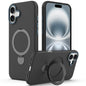 Gen1.5 Pivot Ring Holder TPU Hybrid PC Phone Case, For iPhone 16 Pro, For iPhone 16 Plus, For iPhone 16