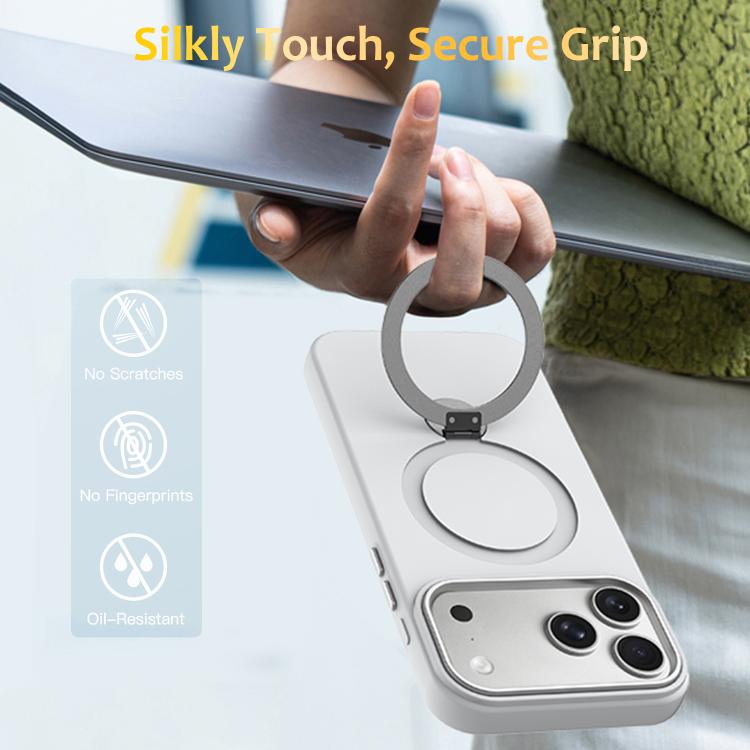 Gen1.5 Pivot Ring Holder TPU Hybrid PC Phone Case, For iPhone 18 Pro, For iPhone 18 Pro Max, For iPhone 17e / 16e, For iPhone 17 Pro Max