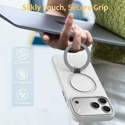 Gen1.5 Pivot Ring Holder TPU Hybrid PC Phone Case, For iPhone 18 Pro, For iPhone 18 Pro Max, For iPhone 17e / 16e, For iPhone 17 Pro Max