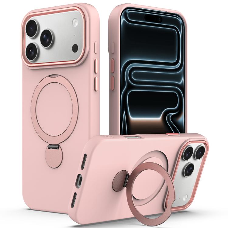 Gen1.5 Pivot Ring Holder TPU Hybrid PC Phone Case, For iPhone 18 Pro, For iPhone 18 Pro Max, For iPhone 17e / 16e, For iPhone 17 Pro Max