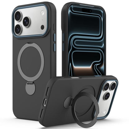 Gen1.5 Pivot Ring Holder TPU Hybrid PC Phone Case, For iPhone 18 Pro, For iPhone 18 Pro Max, For iPhone 17e / 16e, For iPhone 17 Pro Max