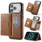 MAGKING K4 Series MagSafe RFID Tri-fold Card Bag Detachable Phone Case, For iPhone 18 Pro / 17 Pro, For iPhone 18 Pro Max / 17 Pro Max, For iPhone 17e / 16e, For iPhone 17