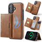 MAGKING K4 Series MagSafe RFID Tri-fold Card Bag Detachable Phone Case, For iPhone 18 Pro / 17 Pro, For iPhone 18 Pro Max / 17 Pro Max, For iPhone 17e / 16e, For iPhone 17