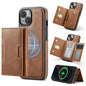 MAGKING K4 Series MagSafe RFID Tri-fold Card Bag Detachable Phone Case, For iPhone 15, For iPhone 14 Plus, For iPhone 14, For iPhone 14 Pro