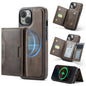 MAGKING K4 Series MagSafe RFID Tri-fold Card Bag Detachable Phone Case, For iPhone 15, For iPhone 14 Plus, For iPhone 14, For iPhone 14 Pro