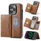MAGKING K4 Series MagSafe RFID Tri-fold Card Bag Detachable Phone Case, For iPhone 15, For iPhone 14 Plus, For iPhone 14, For iPhone 14 Pro