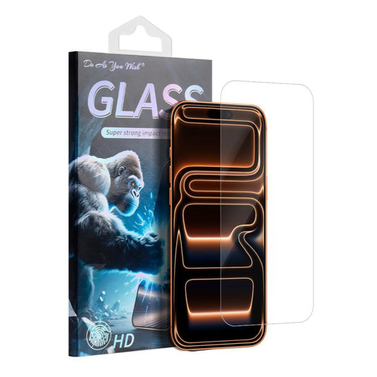 Do As You Wish HD Tempered Glass Film, For iPhone 18 Pro / 17 Pro, For iPhone 18 Pro Max / 17 Pro Max, For iPhone 17e / 16e, For iPhone 17, For iPhone Air, For iPhone 16 Pro Max, For iPhone 16 Pro, For iPhone 16 Plus, For iPhone 16, For iPhone 15 Pro M...