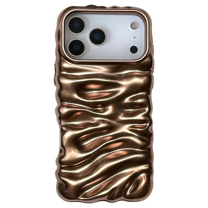Cream Texture Electroplating TPU Full Coverage Phone Case, For iPhone 17 Pro