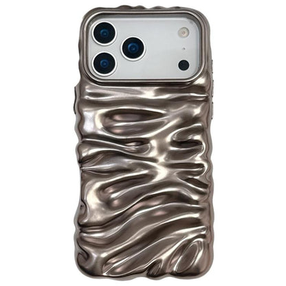 Cream Texture Electroplating TPU Full Coverage Phone Case, For iPhone 17 Pro