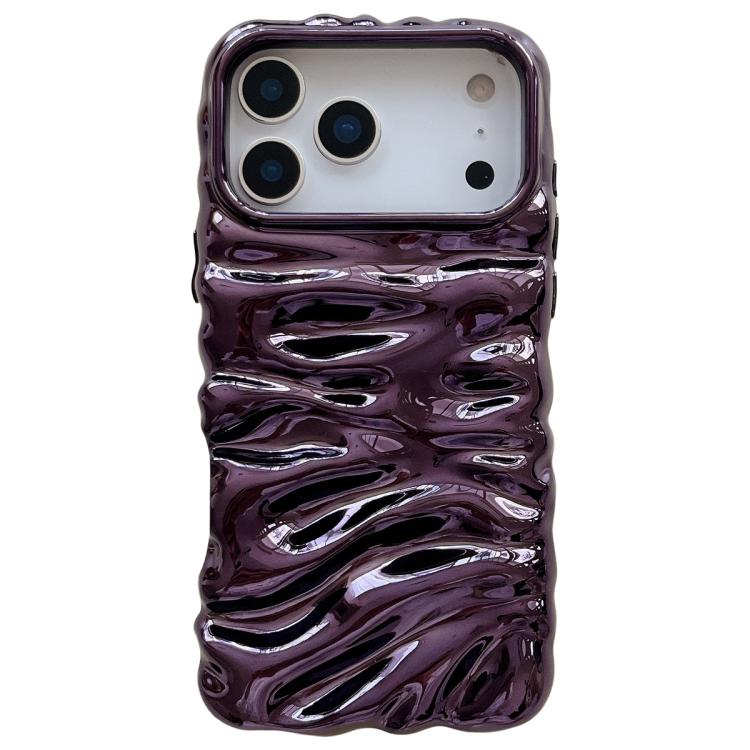 Cream Texture Electroplating TPU Full Coverage Phone Case, For iPhone 17 Pro