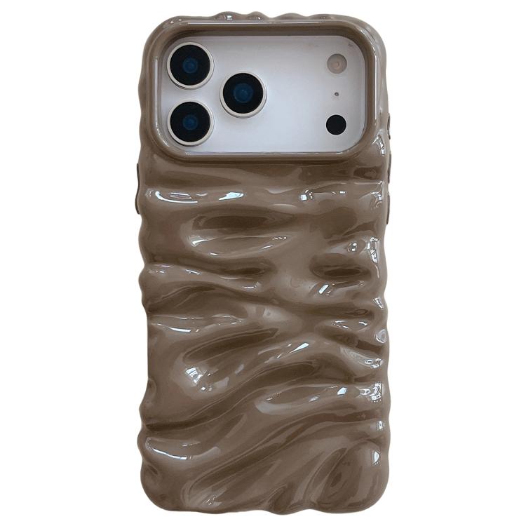 Cream Texture Electroplating TPU Full Coverage Phone Case, For iPhone 17 Pro