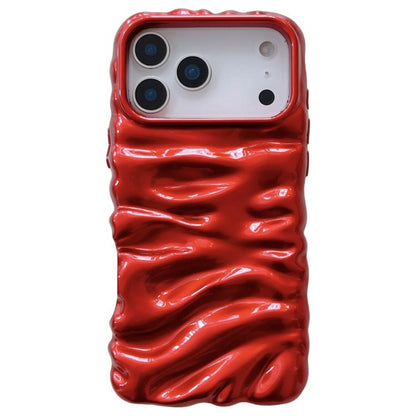 Cream Texture Electroplating TPU Full Coverage Phone Case, For iPhone 17 Pro