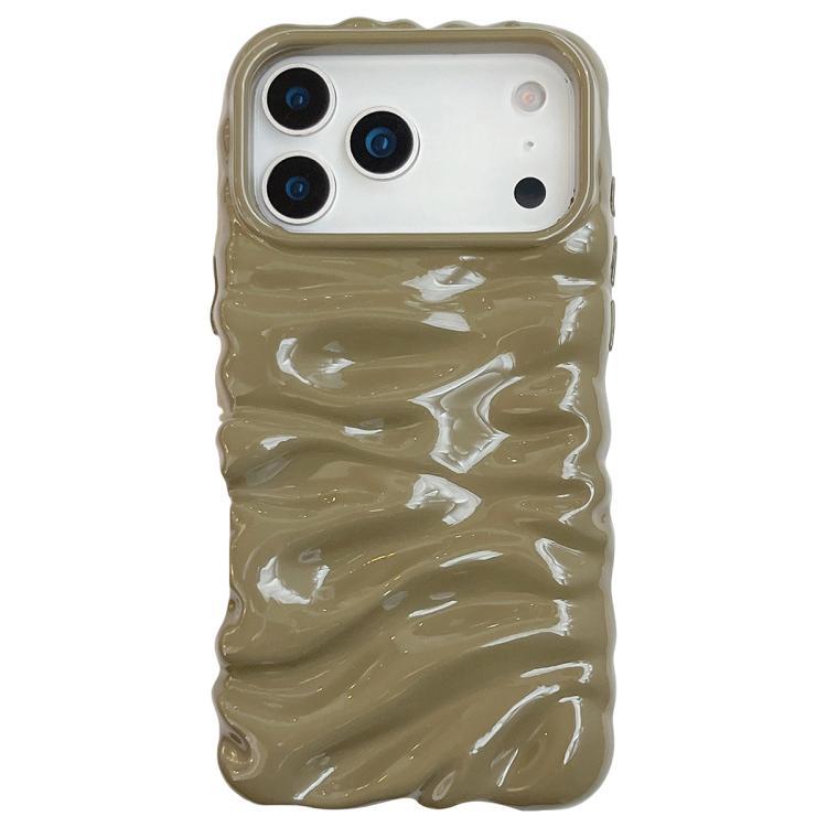 Cream Texture Electroplating TPU Full Coverage Phone Case, For iPhone 17 Pro