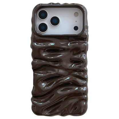 Cream Texture Electroplating TPU Full Coverage Phone Case, For iPhone 17 Pro