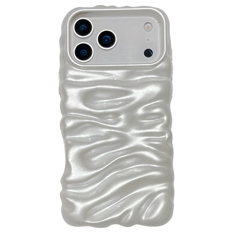 Cream Texture Electroplating TPU Full Coverage Phone Case, For iPhone 17 Pro
