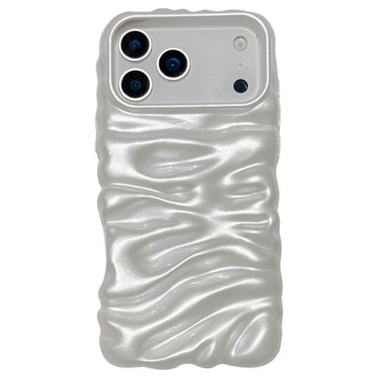 Cream Texture Electroplating TPU Full Coverage Phone Case, For iPhone 17 Pro
