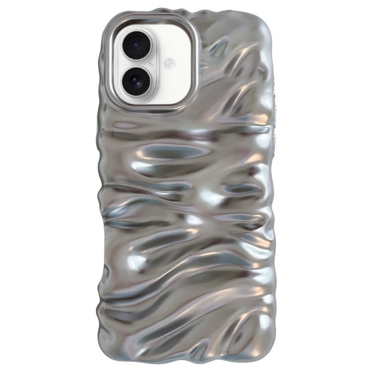Cream Texture Electroplating TPU Full Coverage Phone Case, For iPhone 17