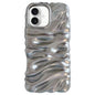 Cream Texture Electroplating TPU Full Coverage Phone Case, For iPhone 17
