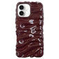 Cream Texture Electroplating TPU Full Coverage Phone Case, For iPhone 17