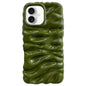 Cream Texture Electroplating TPU Full Coverage Phone Case, For iPhone 17