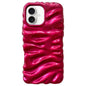 Cream Texture Electroplating TPU Full Coverage Phone Case, For iPhone 17