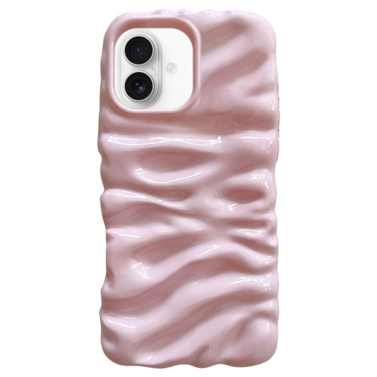 Cream Texture Electroplating TPU Full Coverage Phone Case, For iPhone 17