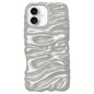 Cream Texture Electroplating TPU Full Coverage Phone Case, For iPhone 17