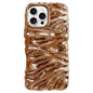 Cream Texture Electroplating TPU Full Coverage Phone Case, For iPhone 16 Pro