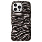 Cream Texture Electroplating TPU Full Coverage Phone Case, For iPhone 16 Pro