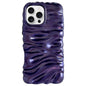 Cream Texture Electroplating TPU Full Coverage Phone Case, For iPhone 16 Pro