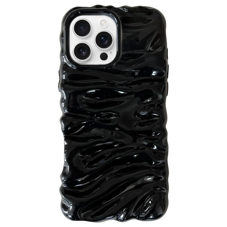 Cream Texture Electroplating TPU Full Coverage Phone Case, For iPhone 16 Pro