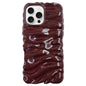 Cream Texture Electroplating TPU Full Coverage Phone Case, For iPhone 16 Pro