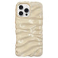 Cream Texture Electroplating TPU Full Coverage Phone Case, For iPhone 16 Pro