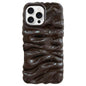 Cream Texture Electroplating TPU Full Coverage Phone Case, For iPhone 16 Pro