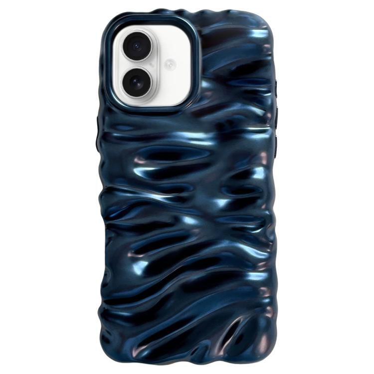 Cream Texture Electroplating TPU Full Coverage Phone Case, For iPhone 16
