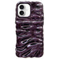 Cream Texture Electroplating TPU Full Coverage Phone Case, For iPhone 16