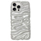 Cream Texture Electroplating TPU Full Coverage Phone Case, For iPhone 15 Pro