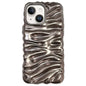 Cream Texture Electroplating TPU Full Coverage Phone Case, For iPhone 15 Plus