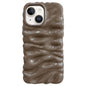 Cream Texture Electroplating TPU Full Coverage Phone Case, For iPhone 15 Plus