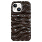 Cream Texture Electroplating TPU Full Coverage Phone Case, For iPhone 15 Plus