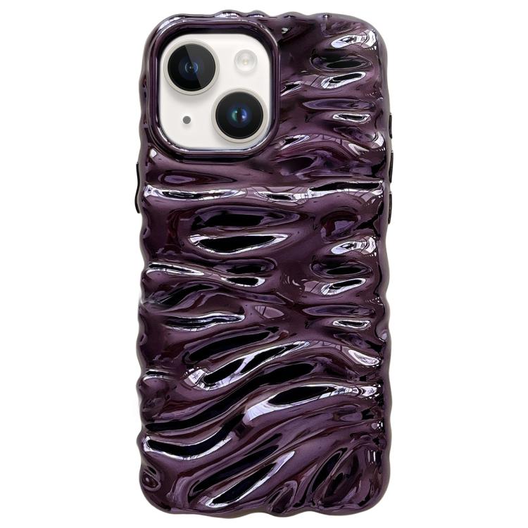 Cream Texture Electroplating TPU Full Coverage Phone Case, For iPhone 14 Plus