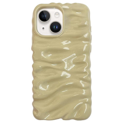 Cream Texture Electroplating TPU Full Coverage Phone Case, For iPhone 14 Plus