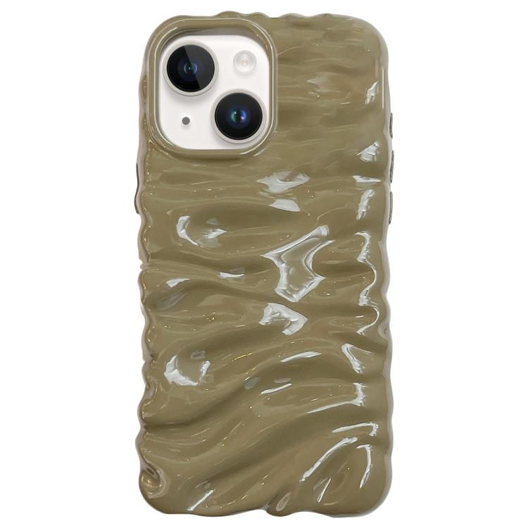 Cream Texture Electroplating TPU Full Coverage Phone Case, For iPhone 14 Plus