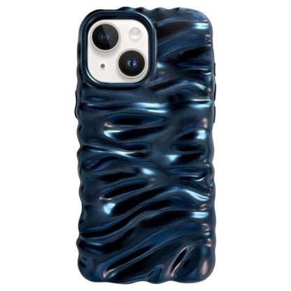 Cream Texture Electroplating TPU Full Coverage Phone Case, For iPhone 14