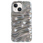 Cream Texture Electroplating TPU Full Coverage Phone Case, For iPhone 14
