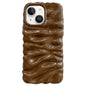 Cream Texture Electroplating TPU Full Coverage Phone Case, For iPhone 14