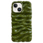 Cream Texture Electroplating TPU Full Coverage Phone Case, For iPhone 14