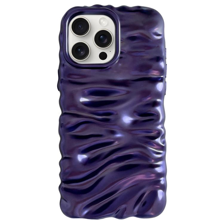 Cream Texture Electroplating TPU Full Coverage Phone Case, For iPhone 14 Pro