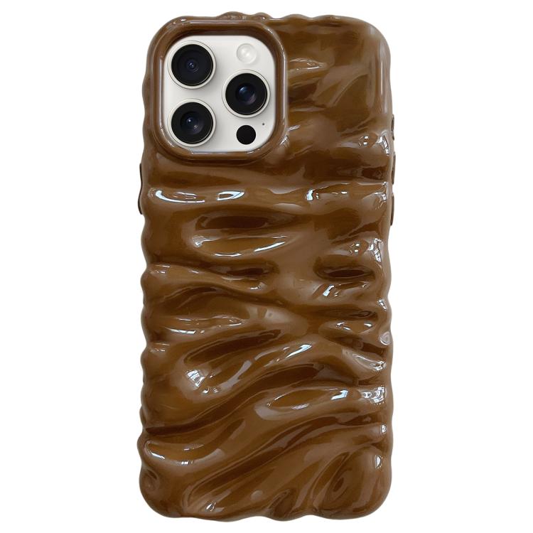 Cream Texture Electroplating TPU Full Coverage Phone Case, For iPhone 14 Pro