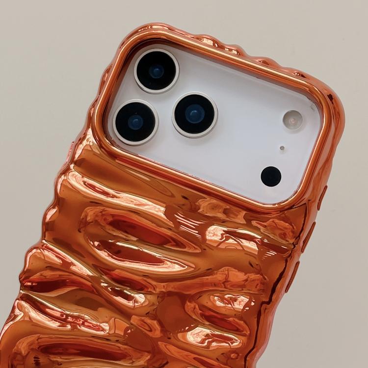 Cream Texture Electroplating TPU Full Coverage Phone Case, For iPhone 17 Pro